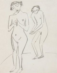 Mies ja nainen tekijältä Ernst Ludwig Kirchner