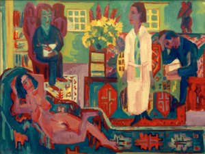 Moderni boheemi tekijältä Ernst Ludwig Kirchner