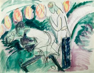 Pantomiimi III tekijältä Ernst Ludwig Kirchner