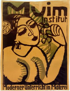 Plakat Muim Institut tekijältä Ernst Ludwig Kirchner