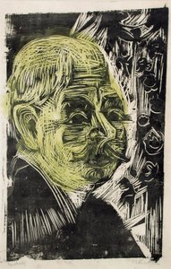 Tohtori Spenglerin muotokuva, 1919 tekijältä Ernst Ludwig Kirchner