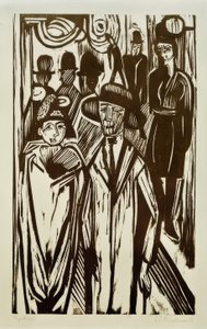 Straße tekijältä Ernst Ludwig Kirchner