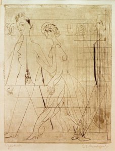 Katukuvaus tekijältä Ernst Ludwig Kirchner