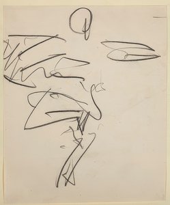 Tanssija. 1910/11 Luonnoskirja Folkwang Bl. 25 tekijältä Ernst Ludwig Kirchner