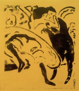 Tanssiva pari tekijältä Ernst Ludwig Kirchner