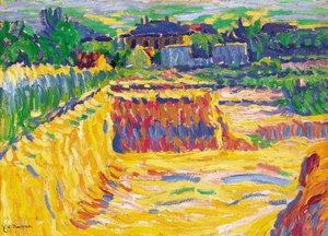 Loam Pit, c. 1906 tekijältä Ernst Ludwig Kirchner