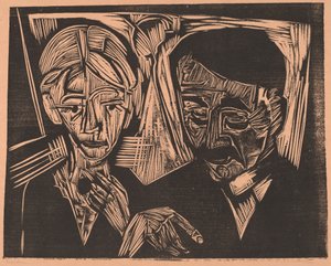 Aviopari Müller tekijältä Ernst Ludwig Kirchner