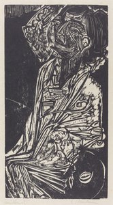 Professori Goldsteinin vaimo tekijältä Ernst Ludwig Kirchner