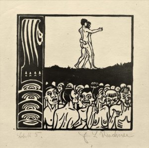 Vor den Menschen tekijältä Ernst Ludwig Kirchner