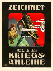 Tilaa kolmas sotalaina!, 1915. tekijältä Erwin Puchinger
