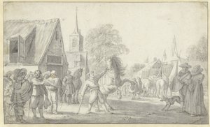 Hevostori tekijältä Esaias van de Velde