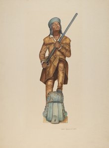 Päähahmo: Davy Crockett, 1938. tekijältä Ethel Dougan