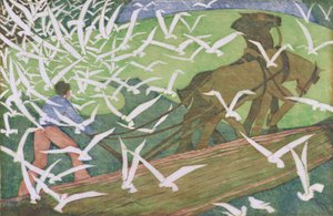 Linnut perässä auraa tekijältä Ethel Spowers
