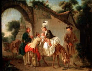 Jäähyväiset sairaanhoitajalle, 1777.
