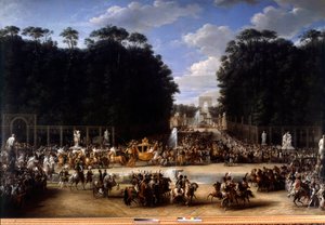 Napoleon ja Marie Louise astuivat Tuileries