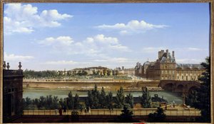 Puutarha ja Tuileries