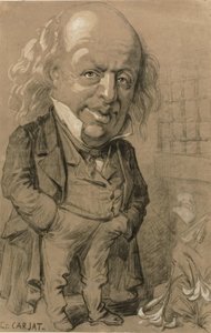 Pierre-Jean de Berangerin karikatyyrimuotokuva tekijältä Etienne Carjat