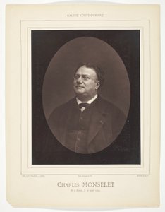 Charles Monselet tekijältä Etienne Carjat