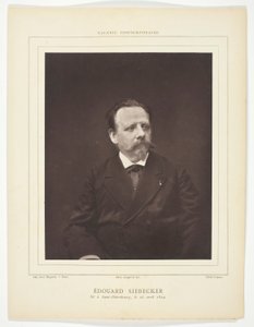 Édouard Siebecker tekijältä Etienne Carjat