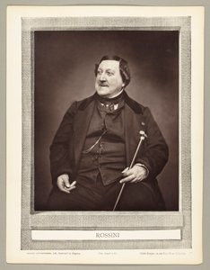 Gioachino Antonio Rossini (italialainen säveltäjä, 1792-1868) tekijältä Etienne Carjat