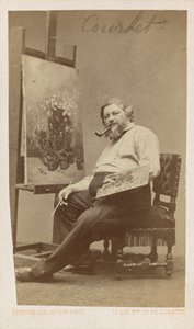 Gustave Courbet tekijältä Etienne Carjat