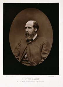 Hector Malot (1830-1907), Galerie Contemporainesta, n. 1874-78 tekijältä Etienne Carjat