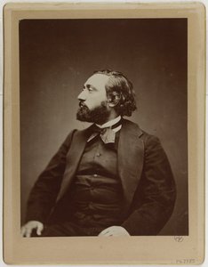 Léon Gambetta (1838-1882), asianajaja ja poliitikko tekijältä Etienne Carjat