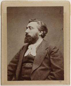 Léon Gambetta (1838-1882), asianajaja ja poliitikko. tekijältä Etienne Carjat