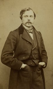 Edmond Huot de Goncourtin muotokuva 1822-1896. tekijältä Etienne Carjat