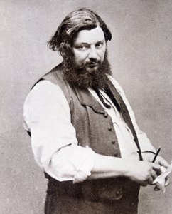 Gustave Courbetin (1819-1877) muotokuva
