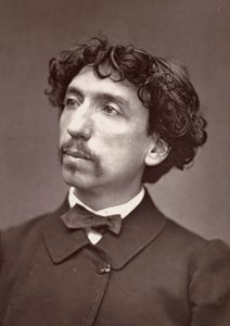 Arkkitehti Charles Garnierin muotokuva, noin 1875 (kuva). tekijältä Etienne Carjat
