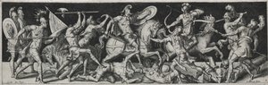 Taistelut ja voitot, luultavasti 1560-luku. tekijältä Etienne Delaune
