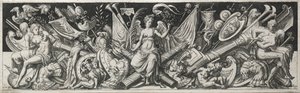 Taistelut ja voitot, luultavasti 1560-luku. tekijältä Etienne Delaune