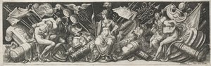 Taistelut ja voitot, luultavasti 1560-luku. tekijältä Etienne Delaune