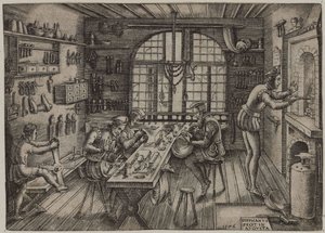 Kultasepänpaja, 1576.