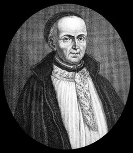 Michel Le Tellier (1643-1719) ranskalainen teologi, jesuiitta, Ludvig XIV:n rippi-isä, kaiverrus. tekijältä Etienne Jehandier (after) Desrochers