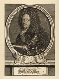 Francois de Neufville, Villeroyn toinen herttua, ranskalainen sotilas tekijältä Etienne Jehandier Desrochers