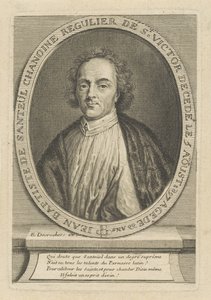 Runoilija Jean-Baptiste de Santeulin muotokuva 1630-1697, um 1700.