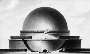 Kenotafi Newtonissa - E.L. Boullée.