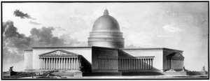 Metropole, julkisivut - E.L. Boullee.