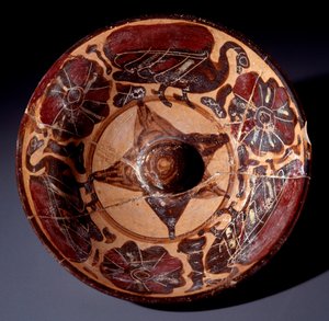 Etruskien sivilisaatio: phiale mesomphalos tekijältä Etruscan