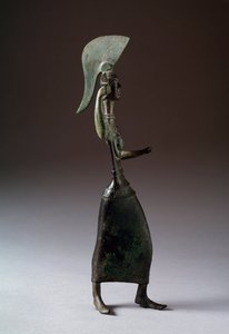 Etruskien jumalatar Menerva (Menrva) - Pronssiveistos, 440-420 eaa. tekijältä Etruscan