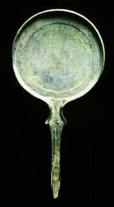 Peili viillolla koristeltu (pronssi) tekijältä Etruscan Etruscan
