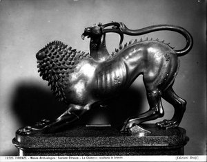 The Wounded Chimera of Bellerophon (pronssi) (katso lisätietoja numerosta 104199) tekijältä Etruscan Etruscan