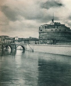 Castel Sant Angelo, Rooma, Italia, 1927