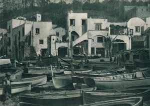 Marina Grande, Capri, Italia, 1927 tekijältä Eugen Poppel