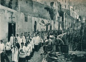 Kulkue, Capri, Italia, 1927 tekijältä Eugen Poppel