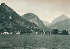 Riva del Garda Gardajärvestä, Italiasta, 1927 tekijältä Eugen Poppel