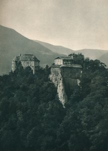 Tirolin linna, Merano, Etelä-Tirol, Italia, 1927 tekijältä Eugen Poppel