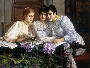 Trousseaun valinta tekijältä Eugen von Blaas